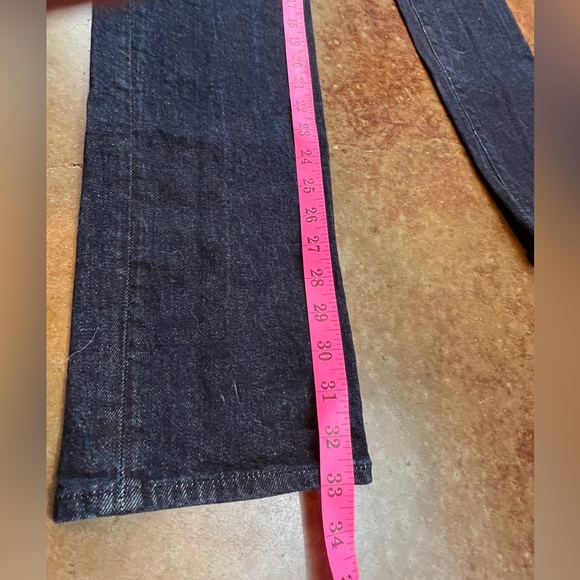 True Religion Manchester Dk Blue Mens Jeans with red label, Size 32, inseam 33” - Picture 6 of 12